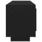 vidaXL Mueble de TV madera contrachapada negro 102x35x45 cm vidaXL Mueble de TV madera contrachapada negro 102x35x45 cm