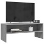 vidaXL Mueble de TV madera contrachapada gris Sonoma 100x40x40 cm vidaXL Mueble de TV madera contrachapada gris Sonoma 100x40x40 cm