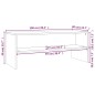 vidaXL Mueble de TV madera contrachapada gris Sonoma 100x40x40 cm vidaXL Mueble de TV madera contrachapada gris Sonoma 100x40x40 cm
