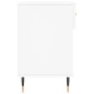 vidaXL Banco zapatero madera de ingeniería blanco 102x35x55 cm vidaXL Banco zapatero madera de ingeniería blanco 102x35x55 cm