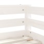 vidaXL Estructura cama niños con cajones madera pino blanco 70x140 cm