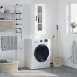 vidaXL Armario de pared blanco 34,5x34x90 cm vidaXL Armario de pared blanco 34,5x34x90 cm