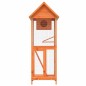 vidaXL Casita para pájaros madera maciza pino marrón 60x58,5x160 cm vidaXL Casita para pájaros madera maciza pino marrón 60x58,5x160 cm
