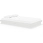 vidaXL Estructura de cama madera maciza blanco 120x200 cm vidaXL Estructura de cama madera maciza blanco 120x200 cm