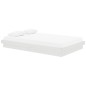 vidaXL Estructura de cama madera maciza blanco 120x200 cm vidaXL Estructura de cama madera maciza blanco 120x200 cm