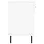 vidaXL Banco zapatero madera de ingeniería blanco 102x35x55 cm vidaXL Banco zapatero madera de ingeniería blanco 102x35x55 cm