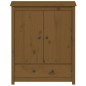 vidaXL Aparador alto madera maciza de pino marrón miel 83x41,5x100 cm vidaXL Aparador alto madera maciza de pino marrón miel 83x41,5x100 cm