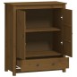 vidaXL Aparador alto madera maciza de pino marrón miel 83x41,5x100 cm vidaXL Aparador alto madera maciza de pino marrón miel 83x41,5x100 cm