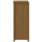 vidaXL Aparador alto madera maciza de pino marrón miel 83x41,5x100 cm vidaXL Aparador alto madera maciza de pino marrón miel 83x41,5x100 cm