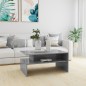 vidaXL Mesa de centro madera contrachapada gris hormigón 90x60x42,5 cm vidaXL Mesa de centro madera contrachapada gris hormigón 90x60x42,5 cm