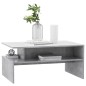 vidaXL Mesa de centro madera contrachapada gris hormigón 90x60x42,5 cm vidaXL Mesa de centro madera contrachapada gris hormigón 90x60x42,5 cm