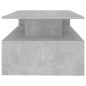 vidaXL Mesa de centro madera contrachapada gris hormigón 90x60x42,5 cm vidaXL Mesa de centro madera contrachapada gris hormigón 90x60x42,5 cm