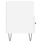 vidaXL Mueble para TV madera contrachapada blanco 80x36x50 cm