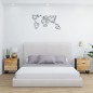 vidaXL Mesitas de noche 2 uds madera maciza de mango 40x33x46 cm vidaXL Mesitas de noche 2 uds madera maciza de mango 40x33x46 cm