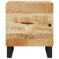 vidaXL Mesitas de noche 2 uds madera maciza de mango 40x33x46 cm vidaXL Mesitas de noche 2 uds madera maciza de mango 40x33x46 cm