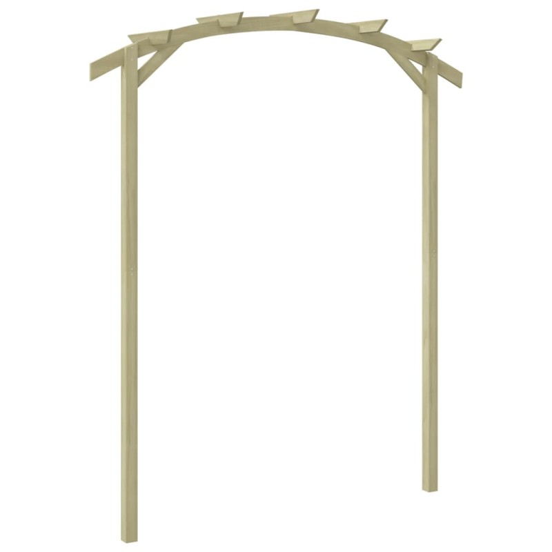 vidaXL Pérgola de jardín madera pino impregnada 180x210x40 cm vidaXL Pérgola de jardín madera pino impregnada 180x210x40 cm