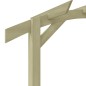 vidaXL Pérgola de jardín madera pino impregnada 180x210x40 cm vidaXL Pérgola de jardín madera pino impregnada 180x210x40 cm