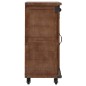vidaXL Mueble de almacenaje madera maciza abeto marrón 64x33,5x75 cm vidaXL Mueble de almacenaje madera maciza abeto marrón 64x33,5x75 cm