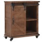 vidaXL Mueble de almacenaje madera maciza abeto marrón 64x33,5x75 cm vidaXL Mueble de almacenaje madera maciza abeto marrón 64x33,5x75 cm