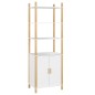 vidaXL Aparador alto madera contrachapada blanco 60x40x173 cm vidaXL Aparador alto madera contrachapada blanco 60x40x173 cm