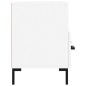 vidaXL Mueble para TV madera contrachapada blanco 80x36x50 cm vidaXL Mueble para TV madera contrachapada blanco 80x36x50 cm