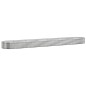 vidaXL Jardinera arriate acero recubrimiento polvo plata 544x100x36 cm vidaXL Jardinera arriate acero recubrimiento polvo plata 544x100x36 cm