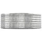 vidaXL Jardinera arriate acero recubrimiento polvo plata 544x100x36 cm vidaXL Jardinera arriate acero recubrimiento polvo plata 544x100x36 cm