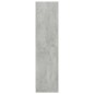 vidaXL Armario de madera contrachapada gris hormigón 50x50x200 cm vidaXL Armario de madera contrachapada gris hormigón 50x50x200 cm