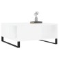 vidaXL Mesa de centro madera contrachapada blanco 80x80x36,5 cm vidaXL Mesa de centro madera contrachapada blanco 80x80x36,5 cm