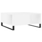 vidaXL Mesa de centro madera contrachapada blanco 80x80x36,5 cm vidaXL Mesa de centro madera contrachapada blanco 80x80x36,5 cm