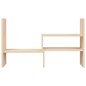 vidaXL Soporte para monitor madera maciza de pino (39-72)x17x43 cm vidaXL Soporte para monitor madera maciza de pino (39-72)x17x43 cm