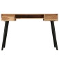 vidaXL Escritorio de madera maciza de acacia 118x45x76 cm