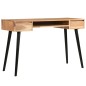 vidaXL Escritorio de madera maciza de acacia 118x45x76 cm