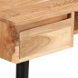 vidaXL Escritorio de madera maciza de acacia 118x45x76 cm