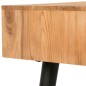 vidaXL Escritorio de madera maciza de acacia 118x45x76 cm