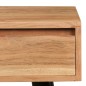 vidaXL Escritorio de madera maciza de acacia 118x45x76 cm