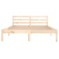 vidaXL Estructura de cama madera maciza de pino 140x200 cm vidaXL Estructura de cama madera maciza de pino 140x200 cm