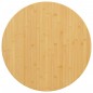 vidaXL Tablero de mesa de bambú Ø80x4 cm vidaXL Tablero de mesa de bambú Ø80x4 cm