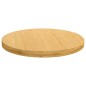 vidaXL Tablero de mesa de bambú Ø80x4 cm vidaXL Tablero de mesa de bambú Ø80x4 cm
