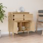 vidaXL Aparador de madera contrachapada roble Sonoma 60x35x70 cm vidaXL Aparador de madera contrachapada roble Sonoma 60x35x70 cm
