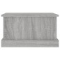 vidaXL Baúl almacenaje madera contrachapada gris sonoma 50x30x28 cm vidaXL Baúl almacenaje madera contrachapada gris sonoma 50x30x28 cm
