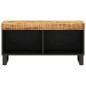 vidaXL Mueble de TV madera maciza de mango 85x33x43,5 cm