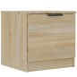 vidaXL Mesita de noche color roble Sonoma 40x39x40 cm vidaXL Mesita de noche color roble Sonoma 40x39x40 cm