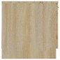 vidaXL Mesita de noche color roble Sonoma 40x39x40 cm vidaXL Mesita de noche color roble Sonoma 40x39x40 cm