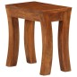 vidaXL Mesas apilables 3 pzas madera maciza acacia marrón 50x35x50 cm vidaXL Mesas apilables 3 pzas madera maciza acacia marrón 50x35x50 cm