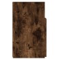 vidaXL Mueble de TV con luces LED roble ahumado 120x30x50 cm vidaXL Mueble de TV con luces LED roble ahumado 120x30x50 cm