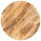 vidaXL Mesa de bistró redonda madera de mango rugosa Ø80x75 cm vidaXL Mesa de bistró redonda madera de mango rugosa Ø80x75 cm