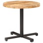 vidaXL Mesa de bistró redonda madera de mango rugosa Ø80x75 cm vidaXL Mesa de bistró redonda madera de mango rugosa Ø80x75 cm