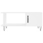 vidaXL Mesa de centro madera contrachapada blanco 90x50x40 cm vidaXL Mesa de centro madera contrachapada blanco 90x50x40 cm