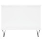 vidaXL Mesa de centro madera contrachapada blanco 90x50x40 cm vidaXL Mesa de centro madera contrachapada blanco 90x50x40 cm
